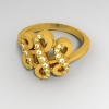 Ring with diamonds