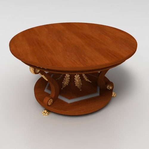 Classical wooden table