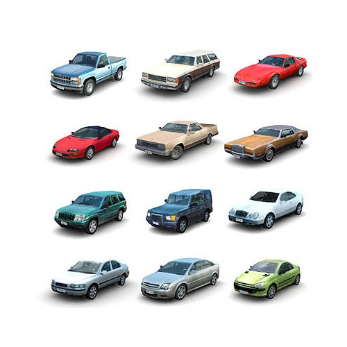 Low poly cars. Part 6