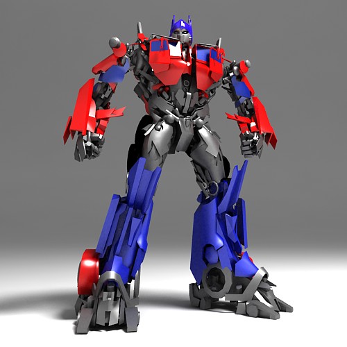 Optimus Prime Transformer 3dlenta 3d Models Library