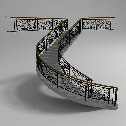 Stairs 3dlenta 3d Models Library